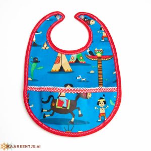 Slabber met opvangbakje, tafelzeil