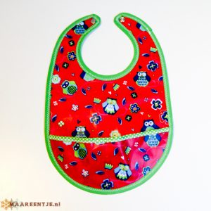 Slabber met opvangbakje, tafelzeil