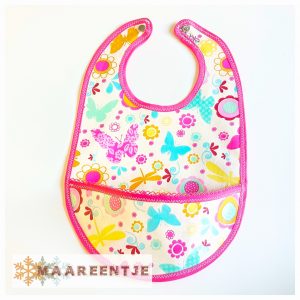 Slabber met opvangbakje, tafelzeil