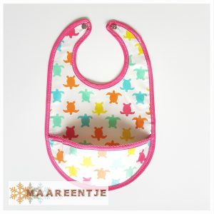 Slabber met opvangbakje, tafelzeil